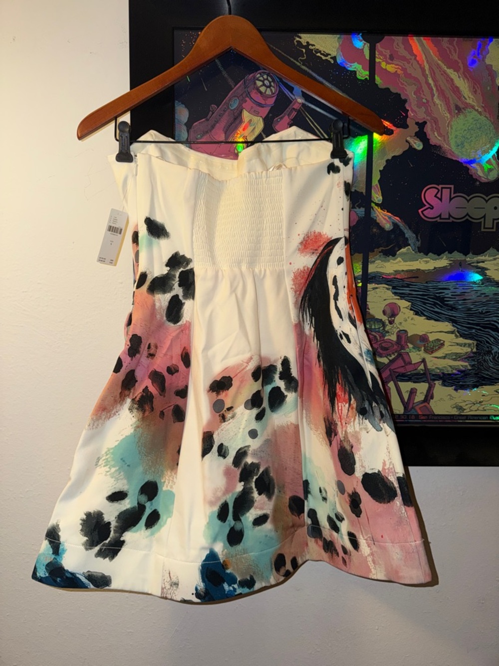 Anthropologie Maeve strapless mini-dress - Picture 2 of 4
